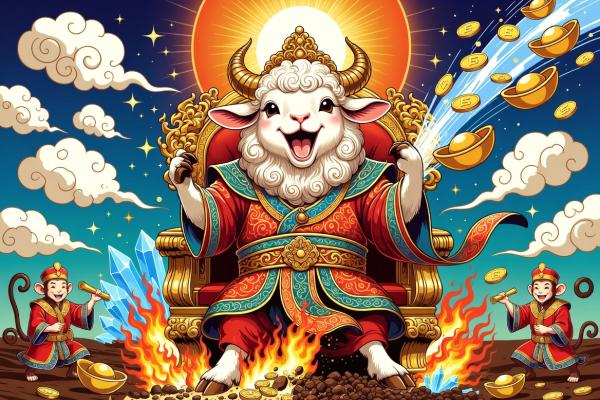 1979年屬羊朋友，2026丙午年大爆發！土羊遇火生財，貴人拉你上位，苦盡甘來當老闆，教你穩穩接住這波皇帝級好運！