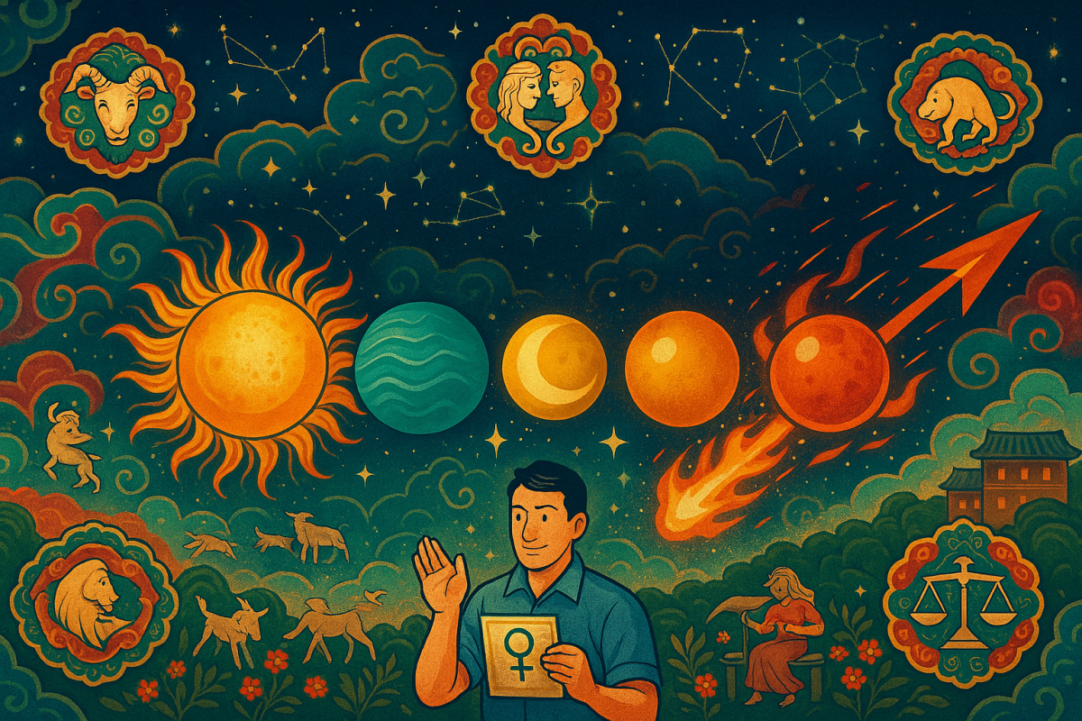 四月星象大爆料：四星連珠白羊座，火星進獅子，天王星、海王星也來湊熱鬧！