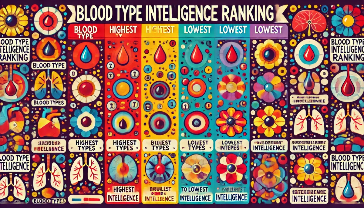 哪個血型最聰明？血型智商排行榜大揭密！