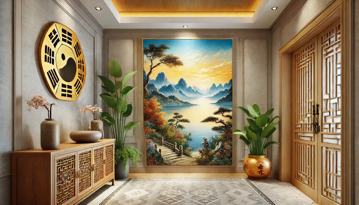 玄關可以掛畫嗎？風水大師教你選畫招財旺運！