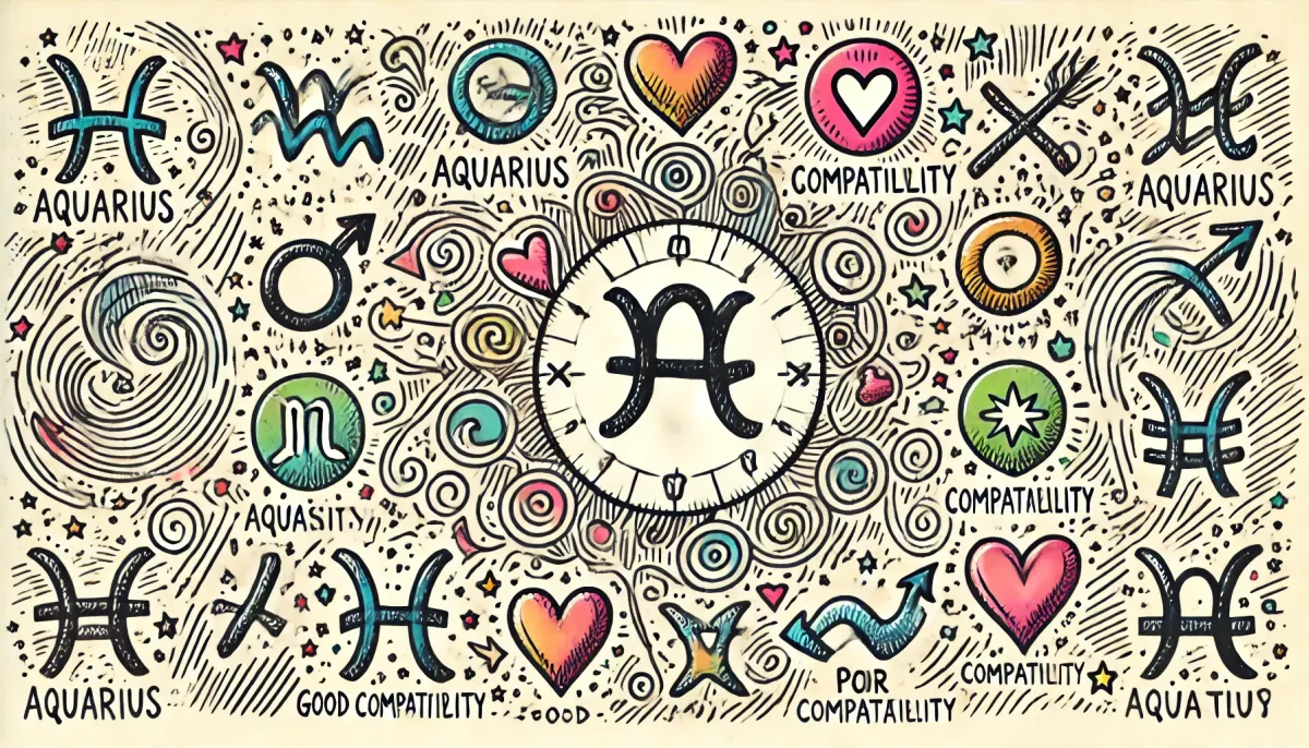 水瓶跟哪個星座不合？揭秘水瓶座的愛情禁區！