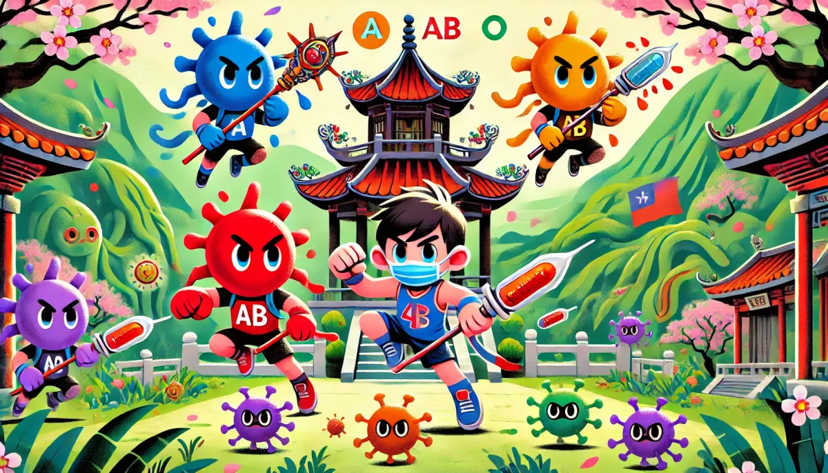 揭開血型的神秘面紗：你是哪種免疫力戰士？