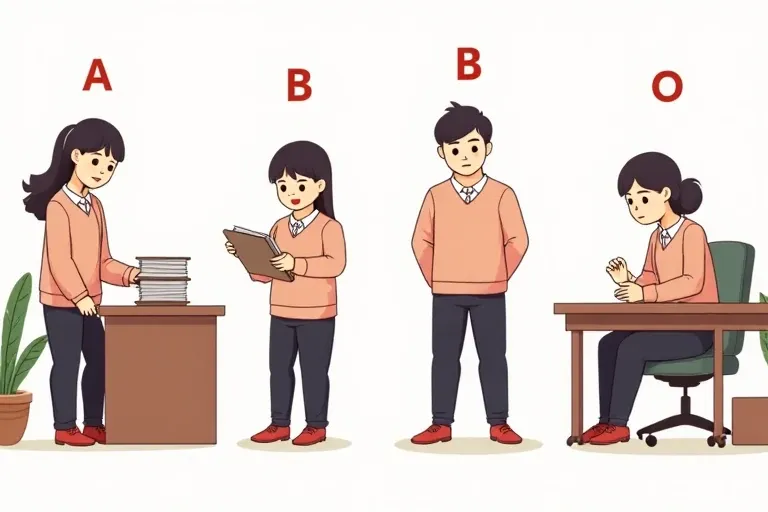 血型看穿你！老闆、員工、投資顧問，一秒看透誰是誰！