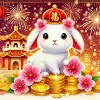 2025乙巳蛇年：生肖兔翻身啦！事業桃花朵朵開，財運滾滾擋不住！